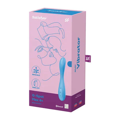 Satisfyer G-Spot Flex 4 Vibrator Blue App Control  - Club X