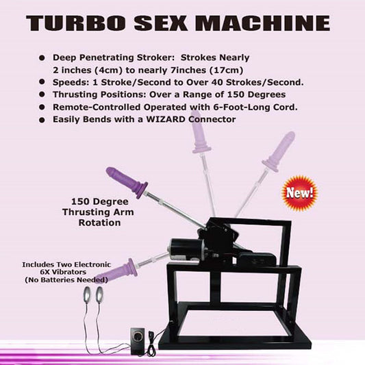 Turbo Sex Machine Mains Powered  - Club X