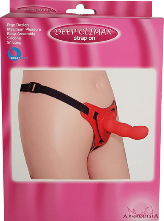 Deep Climax Strap-On (Red) Default Title - Club X