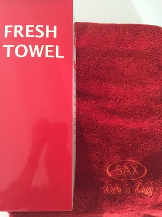 Cotton Bath Towel (Red) Default Title - Club X