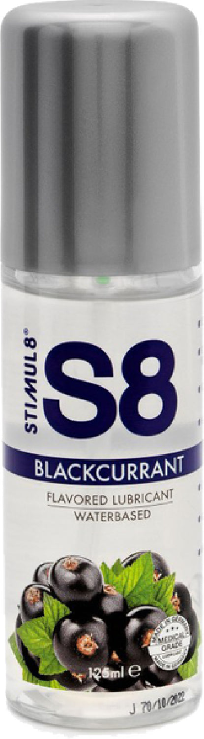 S8 Blackcurrant Flavored Lube 125ml - Club X