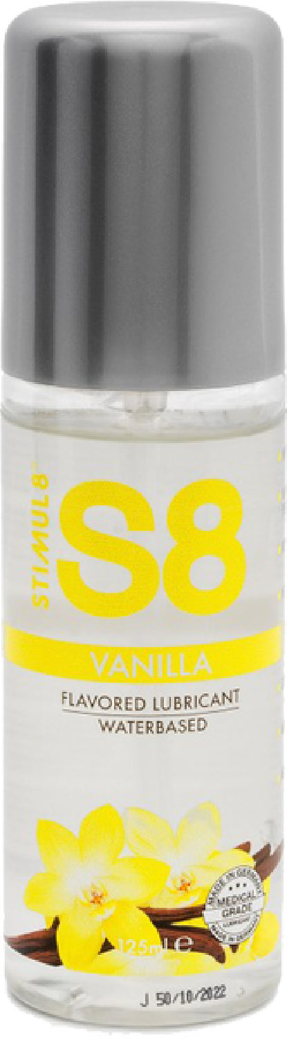S8 Vanilla Flavored Lube 125Ml  - Club X