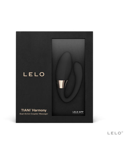 Lelo Tiani Harmony Double Power Vibrator 100% Ultra Smooth Medical Grade Silicone /ABS - Black  - Club X