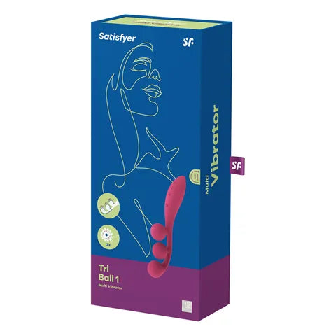 Satisfyer Tri Ball 1 Stimulator Vibrator  - Club X
