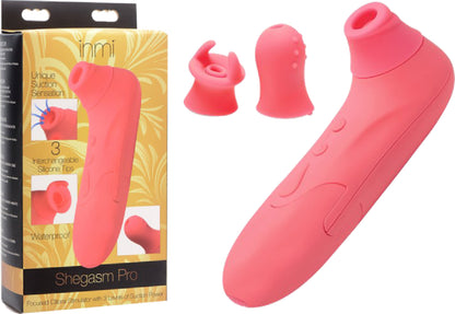 Shegasm Pro Clitoral Stimulator (Pink) Default Title - Club X