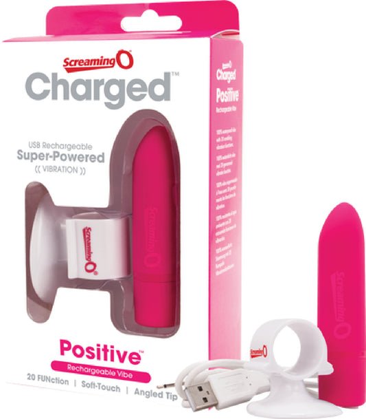 Screaming O Positive Rechargeable Vibe Vibrator Default Title - Club X