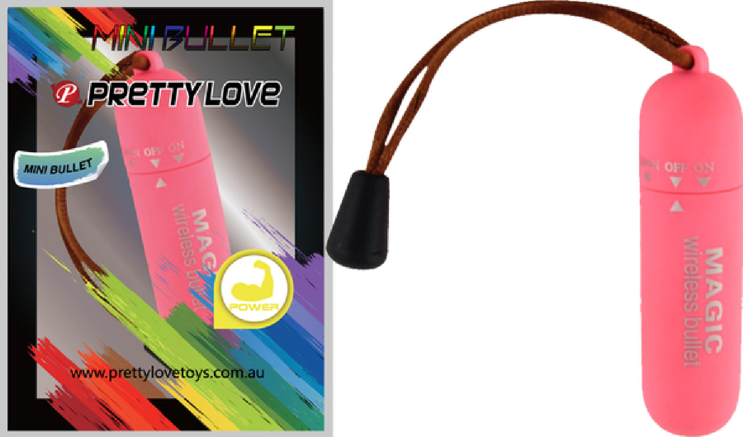 Pretty Love Vibrating Mini Bullet (Purple) Default Title - Club X