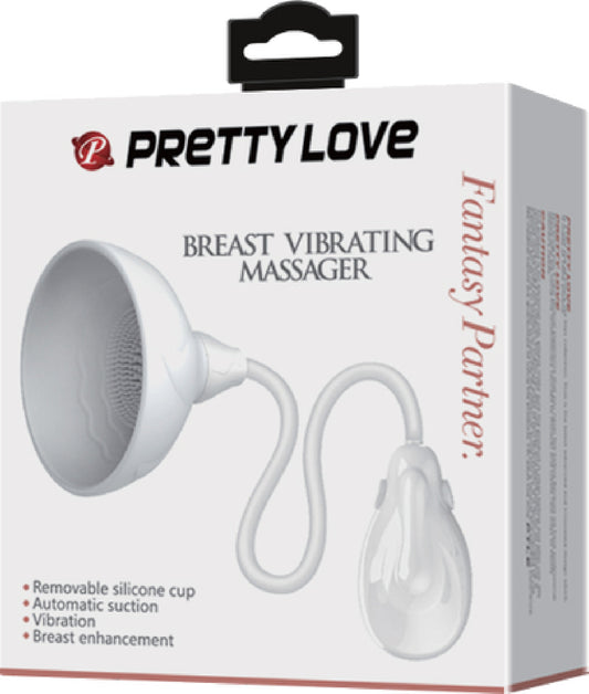 Pretty Love Vibrating Breast Massager Default Title - Club X