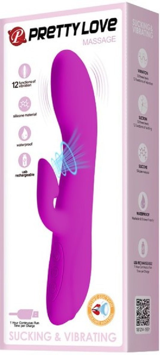 Rechargeable Massage Vibrator (Purple) Default Title - Club X