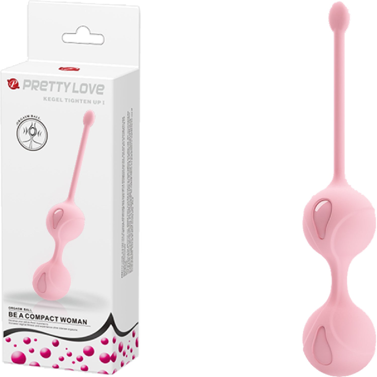 Pretty Love Kegel Balls Tighten Up 2 Pink - Club X