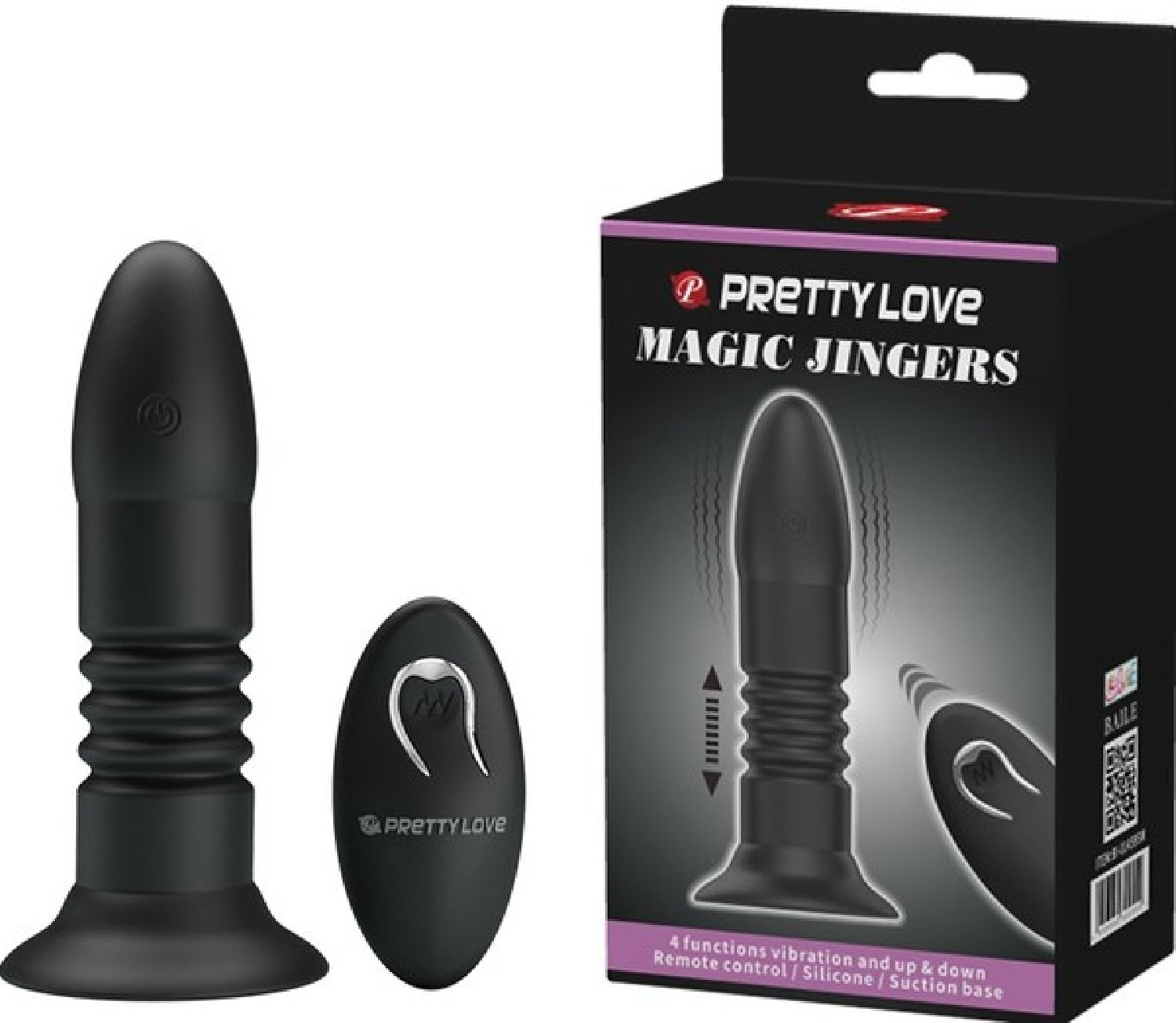Rechargeable Magic Jingers (Black) Default Title - Club X
