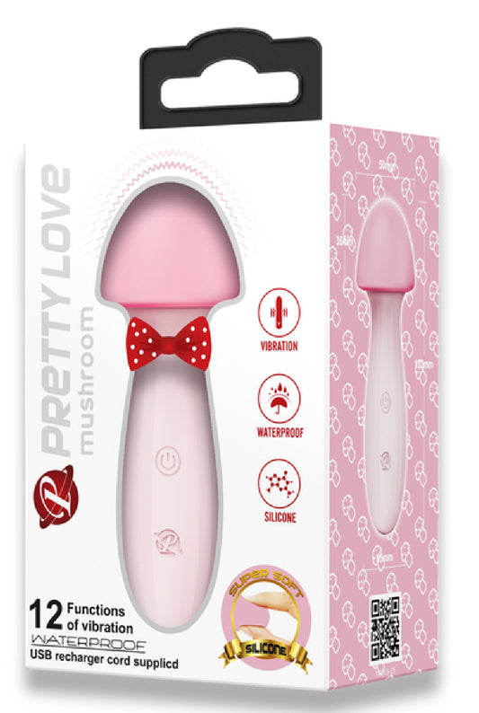 Pretty Love Rechargeable Mushroom Vibrator (Pink) Default Title - Club X