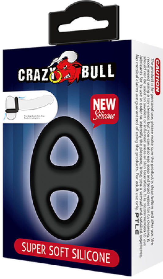 Super Soft Silicone Cock And Ball Ring Default Title - Club X