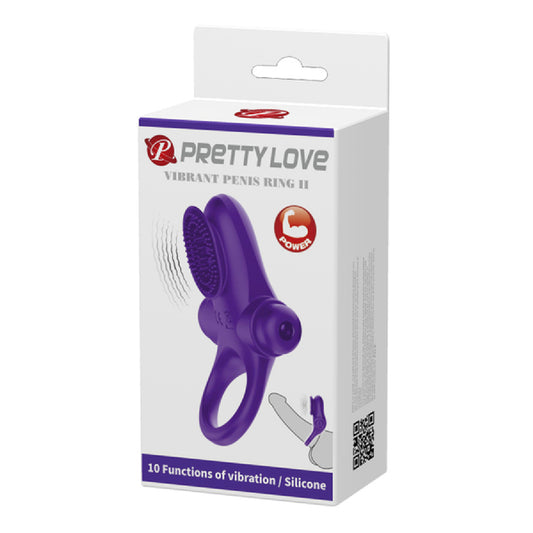 Vibrant Penis Ring Ii (Purple) Default Title - Club X