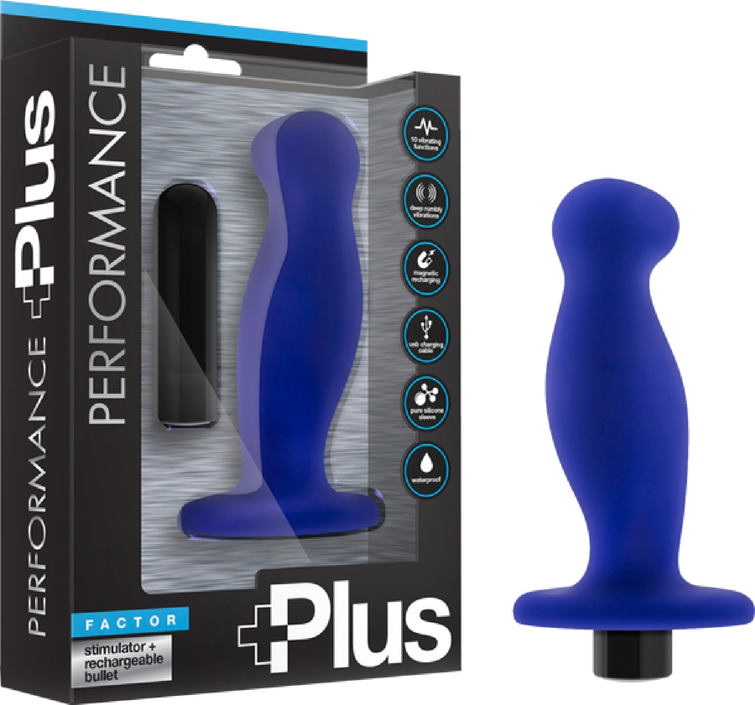Factor Prostate/Gspot Stimulator (Indigo) Default Title - Club X