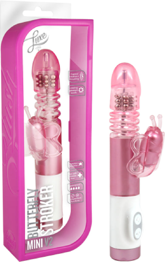 Butterfly Stroker Mini V2 (Pink) Default Title - Club X