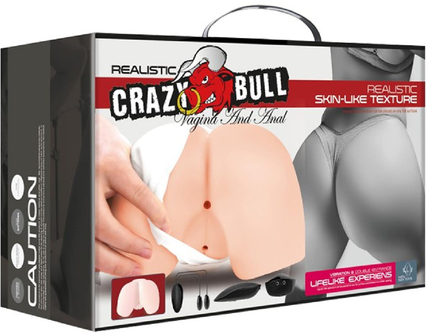Doggy Vagina And Anal Stimulator (Flesh) Default Title - Club X