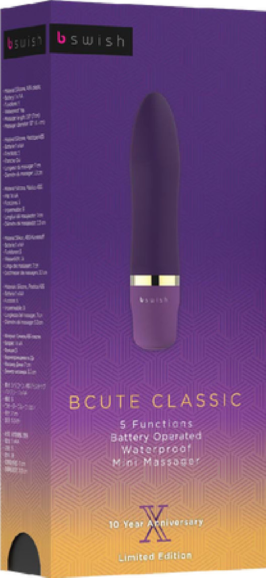 Bcute - Classic 10 Year Anniversary Purple - Club X