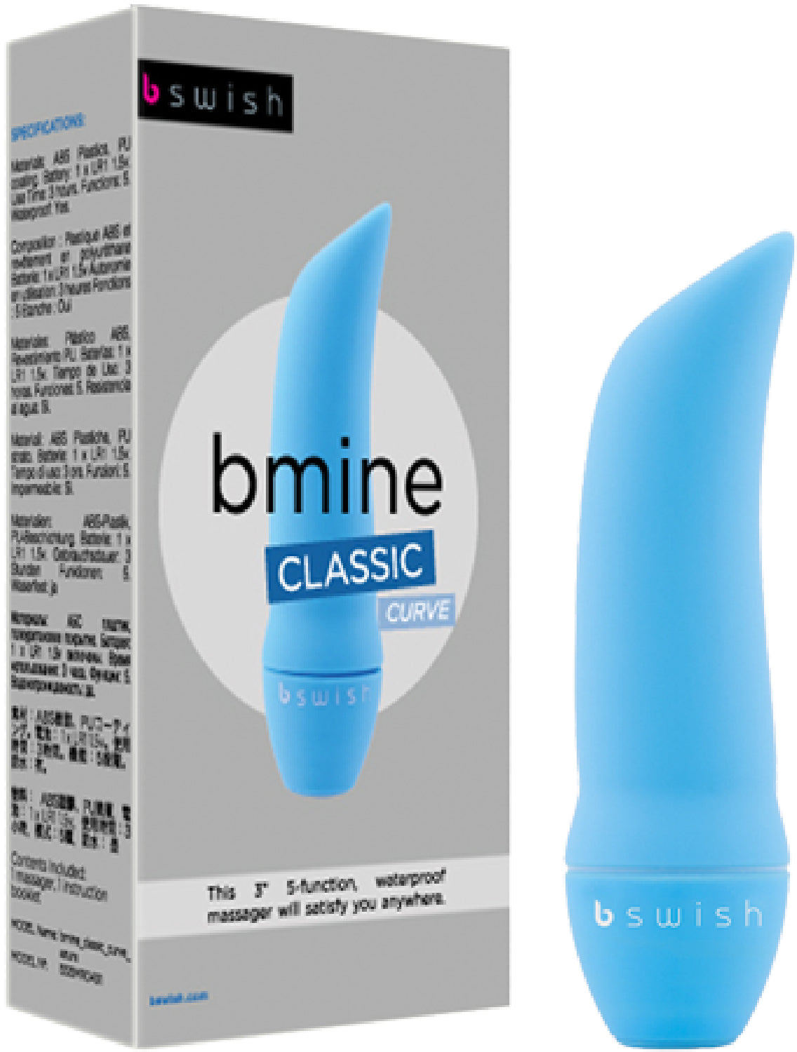 Bmine - Classic Curve - Azure Blue - Club X