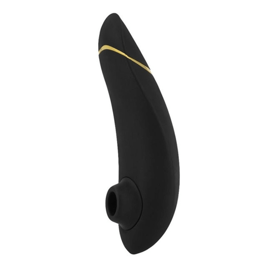 Womanizer Premium Clitoral Stimulator Black/Gold - Club X