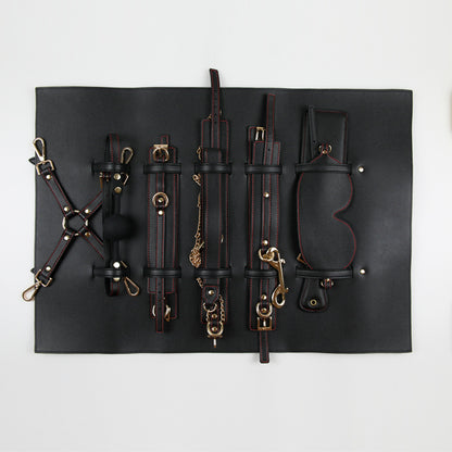 Magic Touch Fun Bondage Satchel Black - Club X