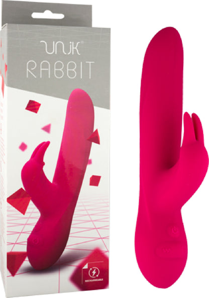 Unik - Rabbit Rechargeable Vibe (Red) Default Title - Club X