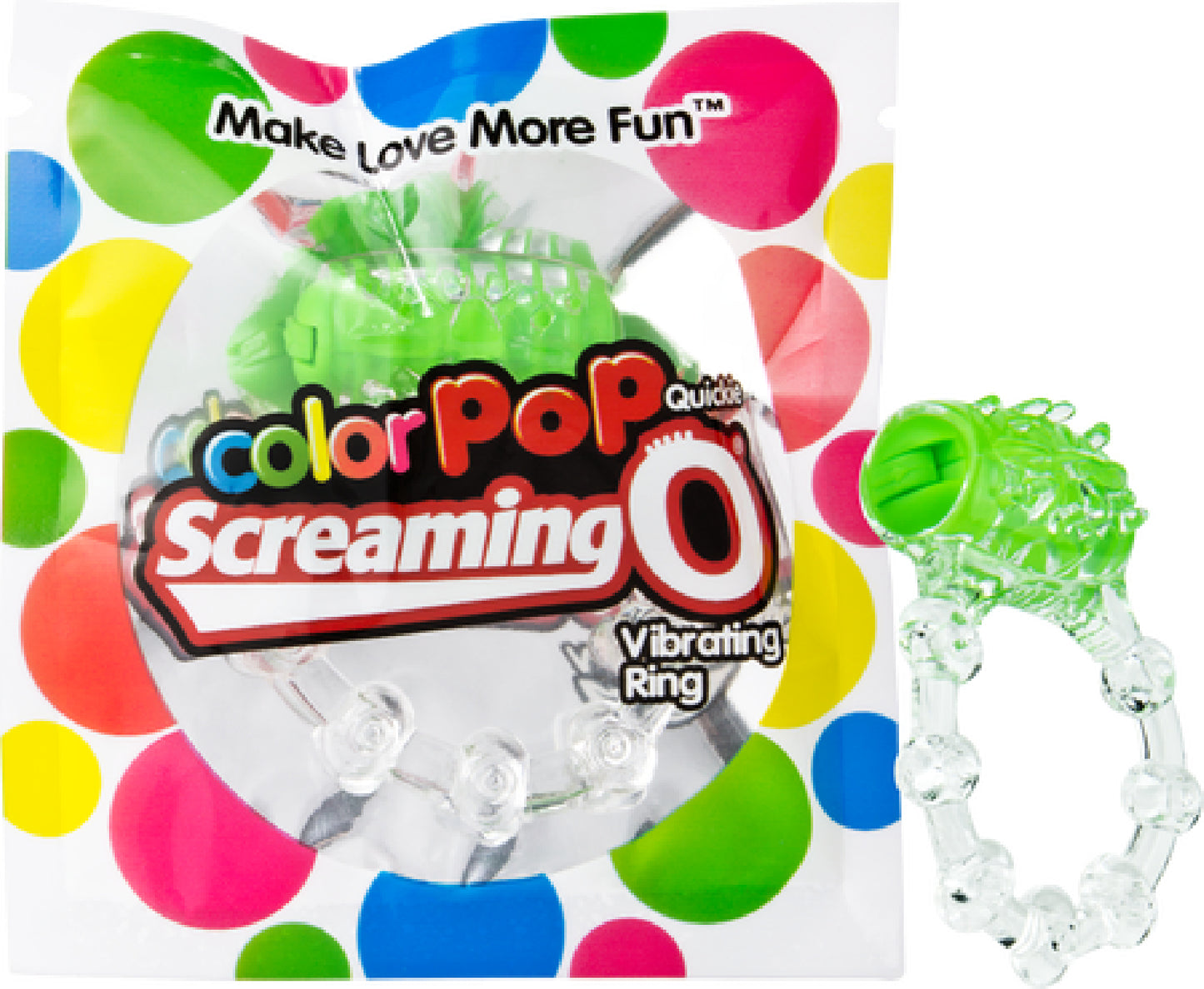 Colorpop Quickie Screaming O Vibrating Cock Ring  - Club X