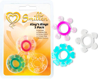 King's Rings 3 Pack Default Title - Club X