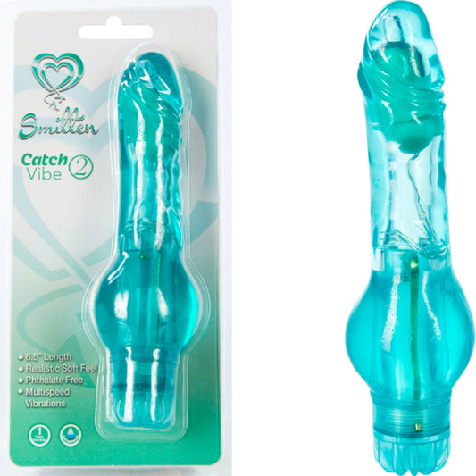 Catch Vibe 2 Realistic Soft Feel Multi Speed Vibrator (Sea Blue) Default Title - Club X