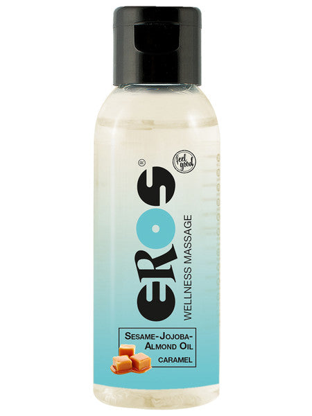 Eros Wellness Massage Oil With Excellent Lubricating Properties Caramel - Club X