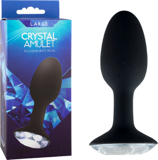 Crystal Amulet Silicone Buttplug - Large Default Title - Club X