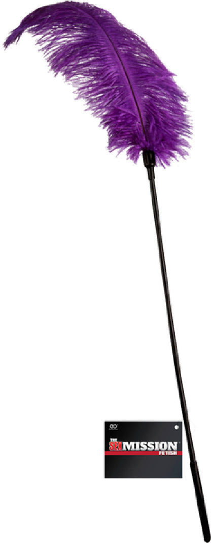 Feather Stick Whip Purple - Club X