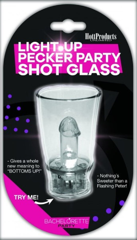 Light Up Pecker Party Shot Glass Default Title - Club X