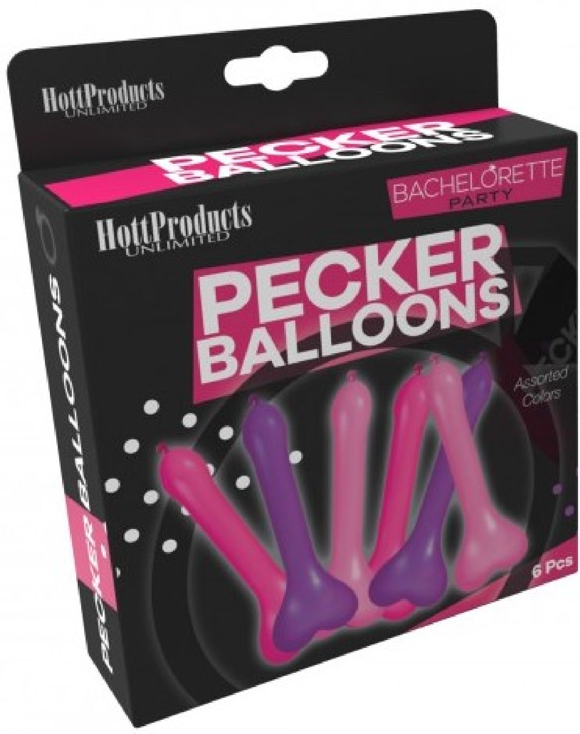 Bachelorette Pecker Party Balloons (Assorted Color) Default Title - Club X