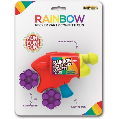 Rainbow Pecker Party Confetti Gun Default Title - Club X
