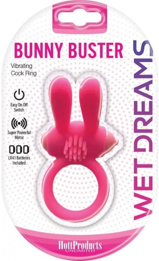 Bunny Buster Cock Ring (Pink) Default Title - Club X