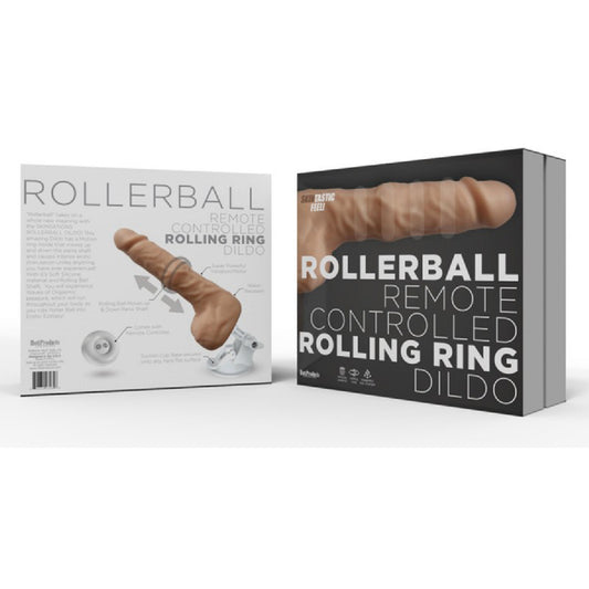Rollerball Remote Controlled Rolling Dildo (Flesh) Default Title - Club X