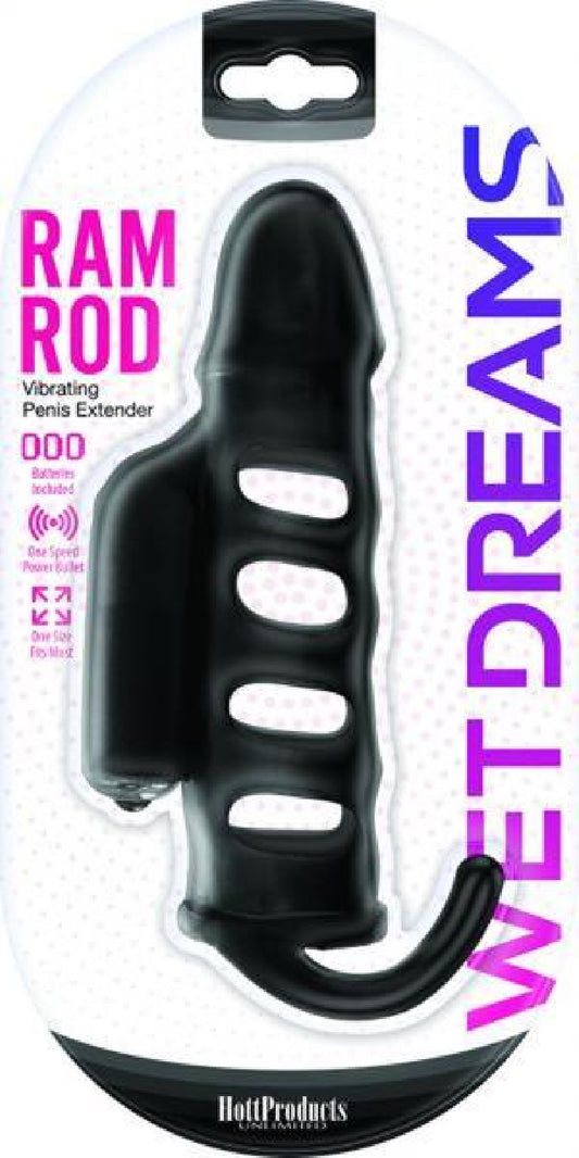 Ram Rod Penis Extender (Black) Default Title - Club X
