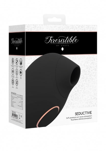Seductive Clitoral Suction Black - Club X