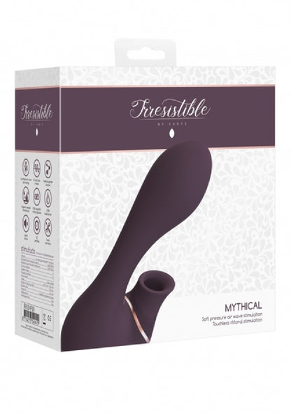 Mythical Clitoral Suction And G-Spot Rechargeable Vibrator  - Club X