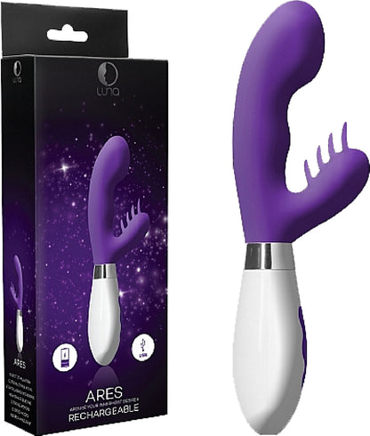 Ares Rechargeable Clitoral Stimulator Vibrator Default Title - Club X