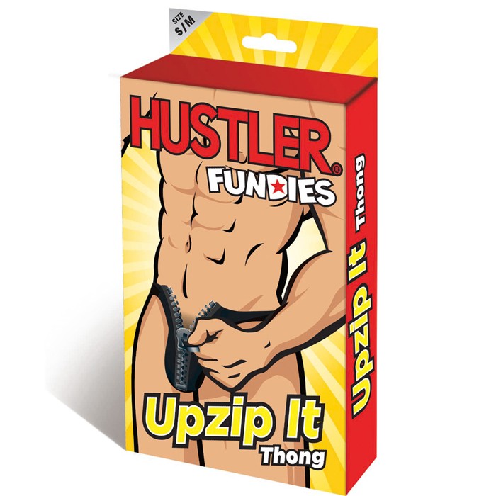 Hustler Fundies Unzip It Thong  - Club X