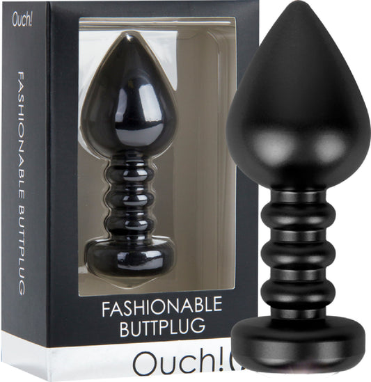 Fashionable Buttplug (Black) Default Title - Club X