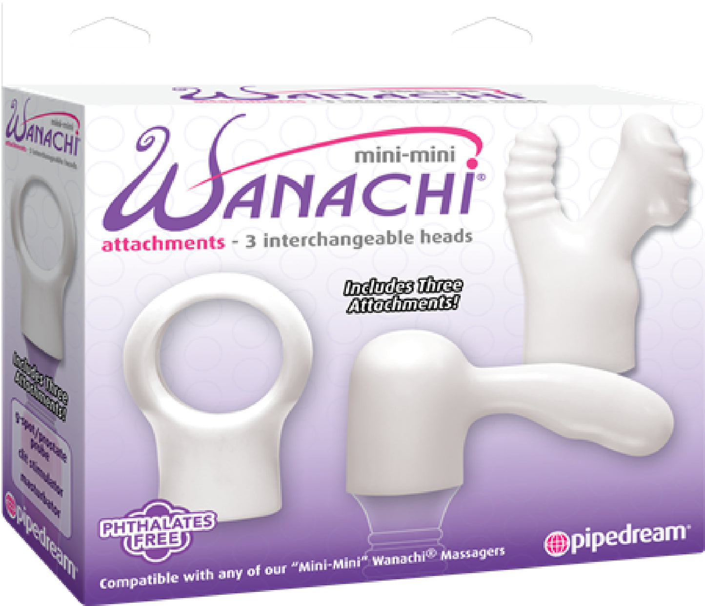Mini Mini Wanachi Massager Head Attachments Default Title - Club X
