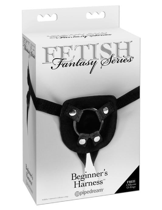 Fetish Fantasy Series Beginner'S Harness - Black Default Title - Club X