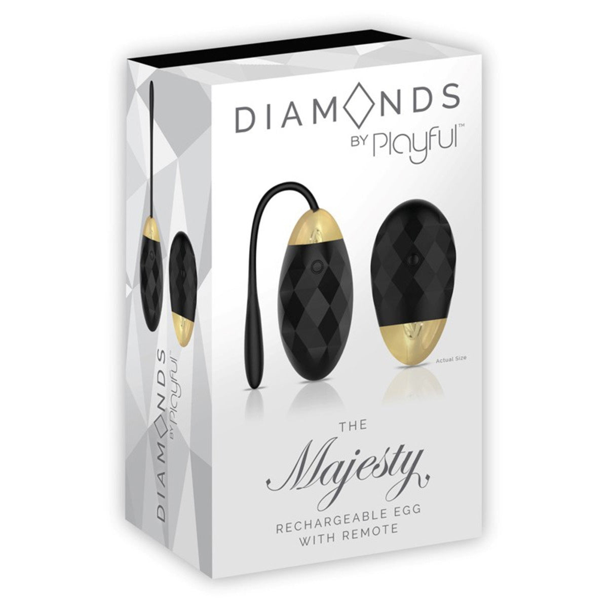 Diamonds The Majesty - Rechargeable Egg With Remote  - Club X