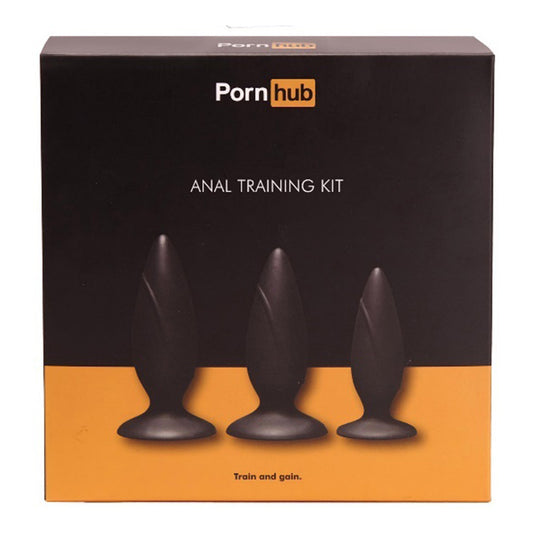 Pornhub Anal Training Kit Black  - Club X