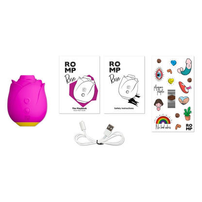 Romp Rose Limited Edition Clitoral Stimulators  - Club X
