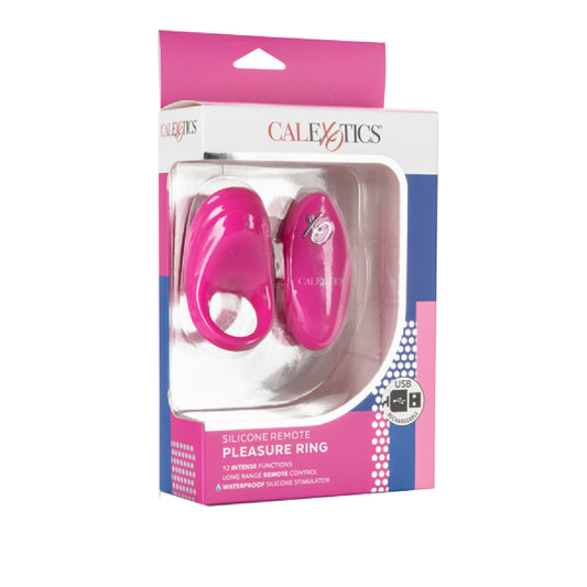 Silicone Remote Pleasure Ring (Pink) Default Title - Club X