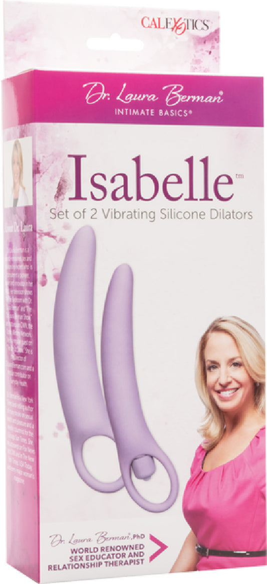 Isabelle Set Of 2 Vibrating Silicone Dilators Default Title - Club X